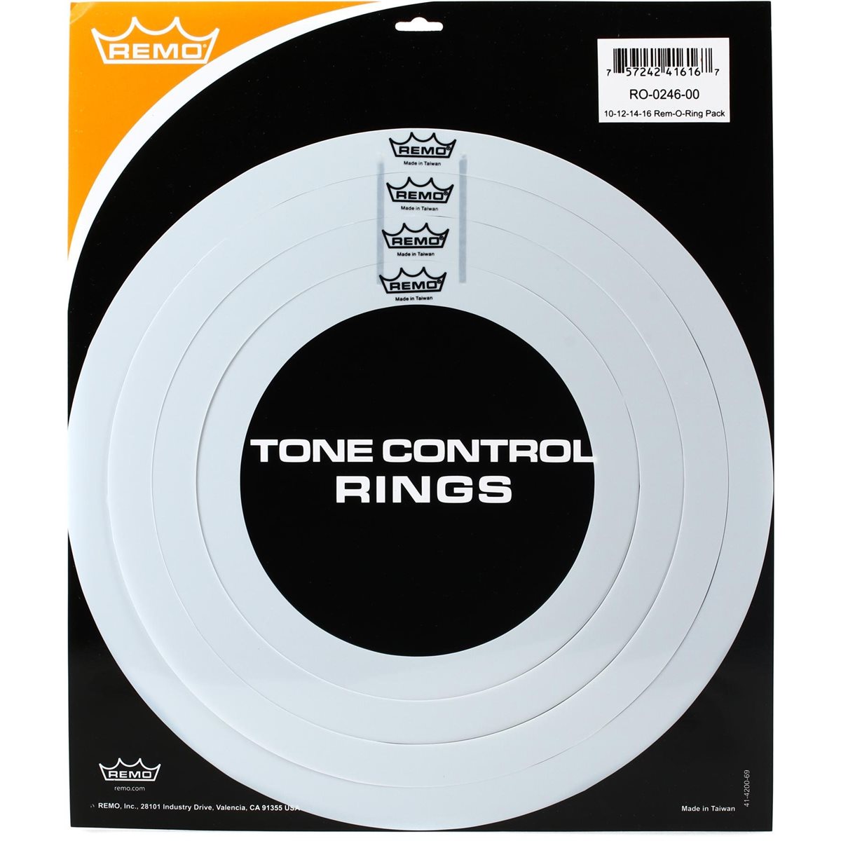 REMO - Sound Control Ring Set - 10" / 12" / 14" / 16"