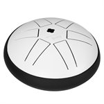 SELA PERCUSSION - SE351 - TAMBOUR À LANGUETTE MÉTALLIQUE 5.5“ B5 - Blanc