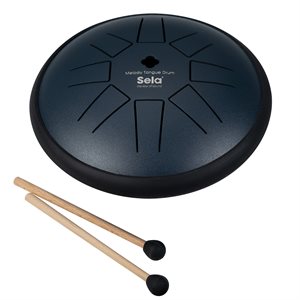 SELA PERCUSSION - SE361 - Melody Tongue Drum 6“ D Major Navy Blue