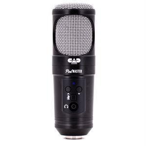 CAD - SUPER D USB BROADCAST / PODCASTING MICROPHONE - PACK