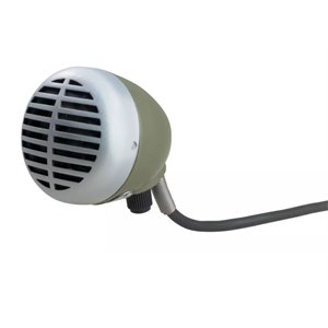 SHURE - 520DX - Green Bullet Microphone pour harmonica