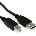 HOSA - High Speed USB Cable - Type A to Type B - 3 FT