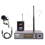CAD - WX1000BP - Wireless Bodypack Microphone System with Lavalier, Headset, and Guitar Cable (510 to 570 MHz)