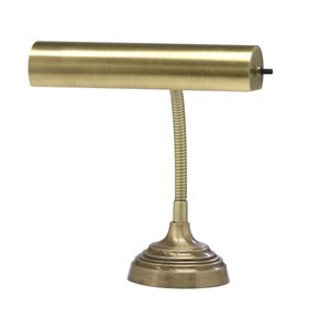 HOUSE OF TROY - AP10-20-71 - Advent Piano / Desk Lamp - 10" - Antique Brass