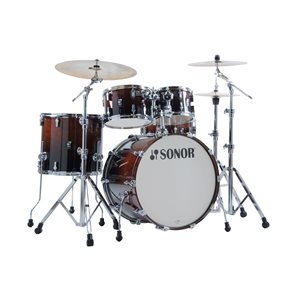 SONOR - AQ2 - 5-piece Shell Set / Stage (10,12,16,14s,22) - Brown Fade 