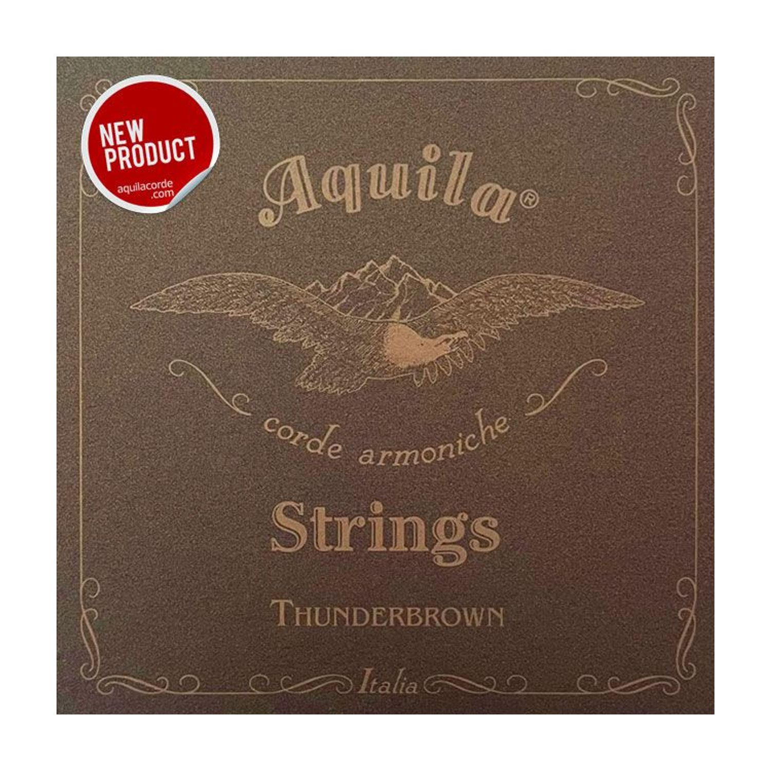 AQUILA - 165U - Thunderbrown Bass Ukulele Strings - 4 String