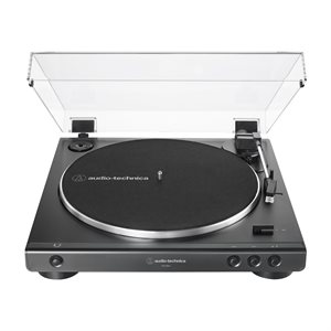 AUDIO TECHNICA - AT-LP60X-BK - Wireless Belt-Drive Turntable with Bluetooth - Black