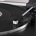 AUDIO TECHNICA - AT-LP60X-BK - Tourne-disque sans fil à entraînement par courroie avec Bluetooth - Noir