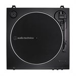 AUDIO TECHNICA - AT-LP60X-BK - Tourne-disque sans fil à entraînement par courroie avec Bluetooth - Noir