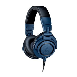 AUDIO TECHNICA - ATH-M50XDS - Closed-back Studio Monitoring Headphones, Limited Edition - Deep Sea Blue