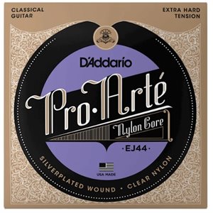 D'ADDARIO - EJ44 - classical guitar strings - extra hard tension