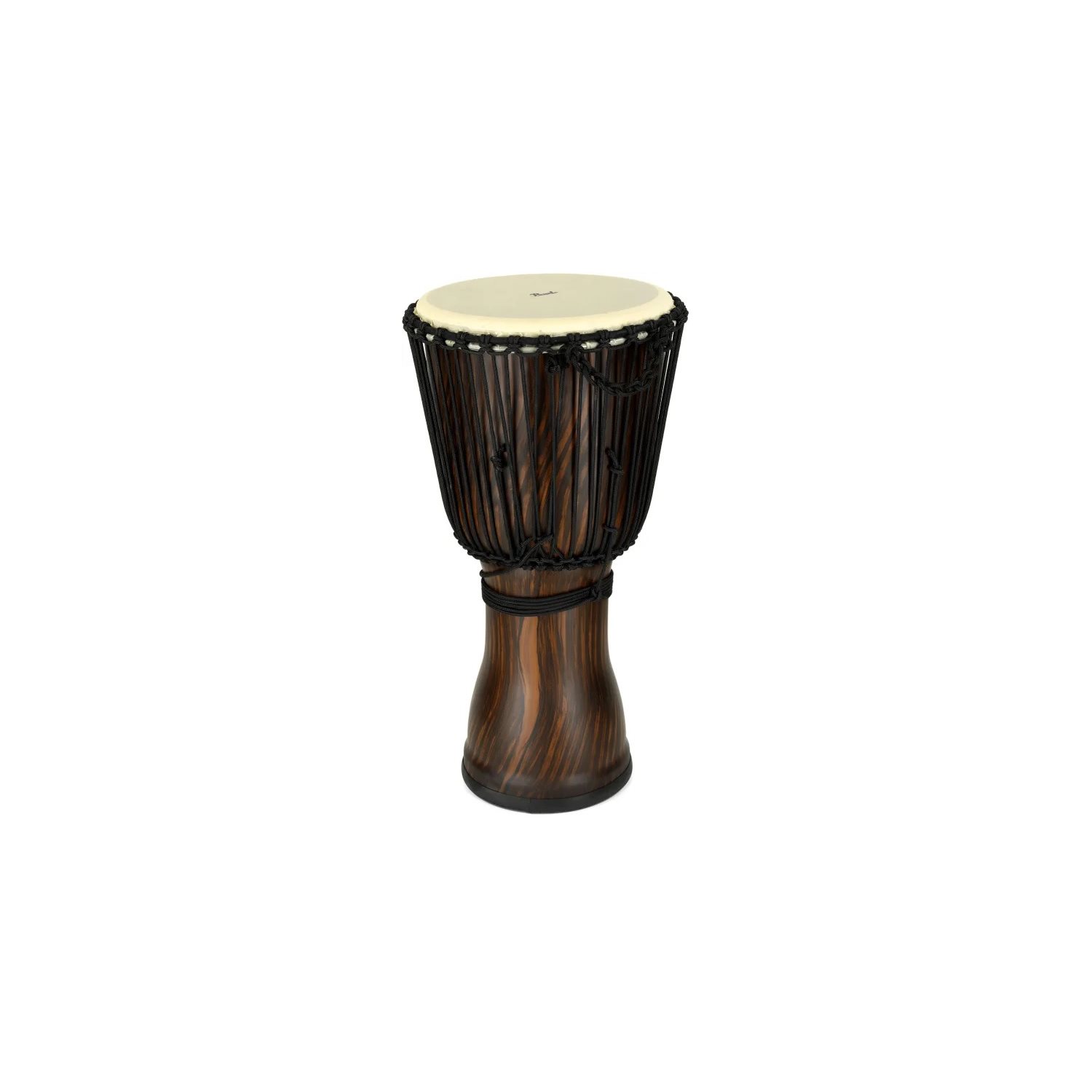 PEARL - PBJVR-12-685 - Rope Tuned Djembe - Artisan Straight Grain Limba