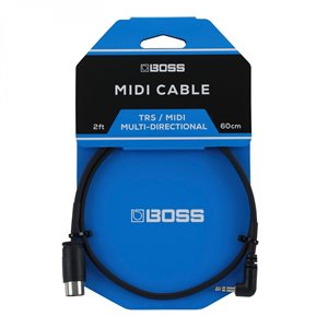 BOSS - BMIDI-2-35 - 5 pins MIDI to 3.5 mm TRS - 2ft