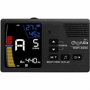 CHERUB - WMT-565C - Métronome / Accordeur / Thermo-Hygromètre Rechargeable