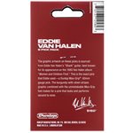 DUNLOP - EVHP07 - Eddie Van Halen Shark Guitar Max Grip .60mm - Paquet de 6