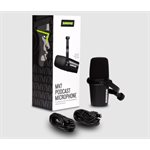 SHURE - MV7 - Podcast Microphone - Black