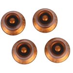 PROFILE - KA160AMB-PK - Vintage Gibson Type Knob - 4 pack - Amber