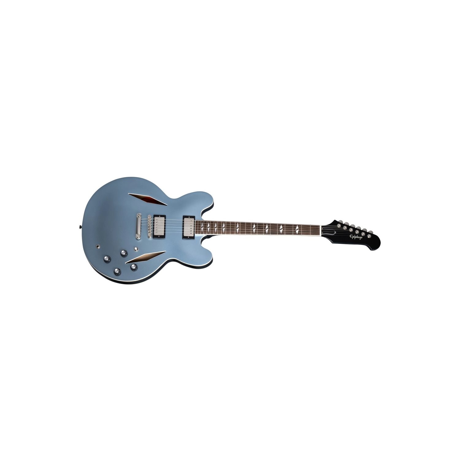 EPIPHONE - Guitare électrique avec étui rigide Dave Grohl DG-335 - Pelham Blue