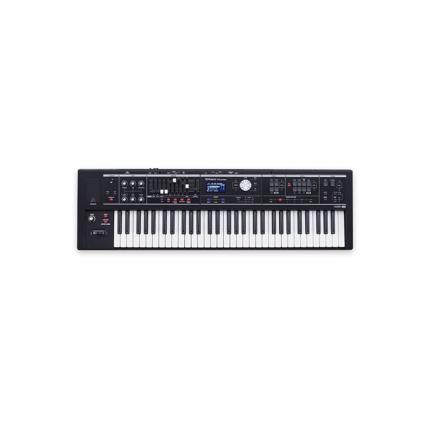 ROLAND - VR-09-B - Clavier de performance sur scène V-Combo à 61 touches