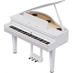 ROLAND - GP-6 - Digital Baby Grand Piano - Polished White