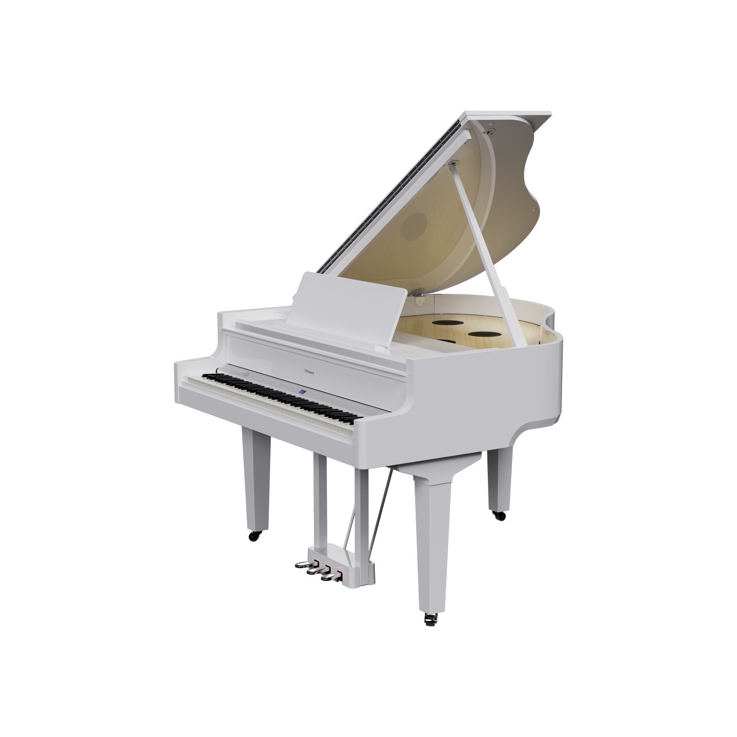 ROLAND - GP-9 - Digital Grand Piano - Polished White