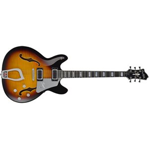 HAGSTROM - SUVIK-TSB - Super Viking® guitar - 6 string - Tobacco Sunburst