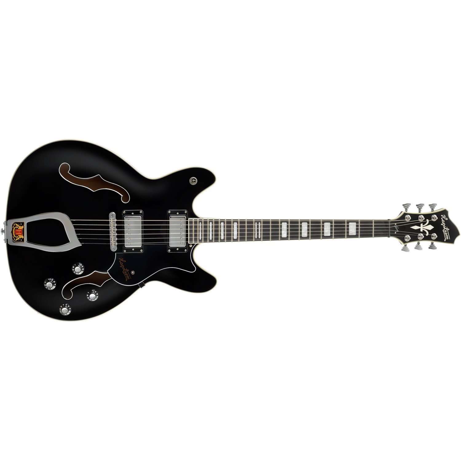 HAGSTROM - Viking® Semi-Hollow - BLACK