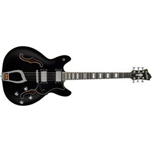 HAGSTROM - Viking® Semi-Hollow - BLACK