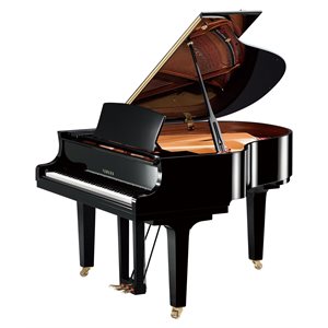 YAMAHA - C1XSH3 - CX Series Grand Piano - w / Silent SH3 - Polished Ebony