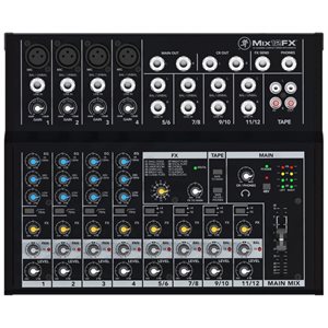 MACKIE - MIX12FX - 12-CHANNEL COMPACT MIXER WITH EFFECTS