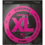 D'ADDARIO - ECB81 - Electric Bass Strings - Flat Wound - 4-Strings - 45-105