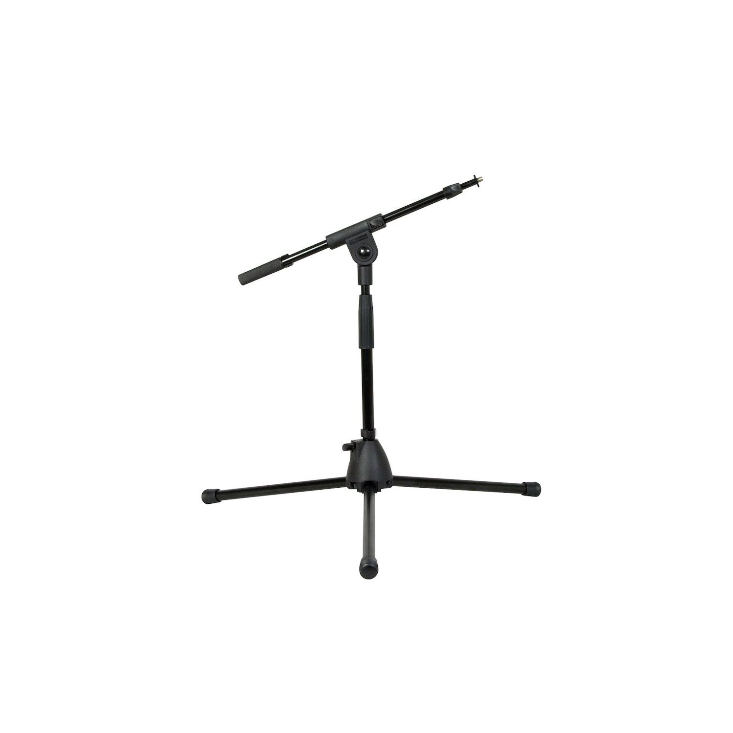 K&M - 25907-BLACK - Low-Level Mic Stand with Short Boom