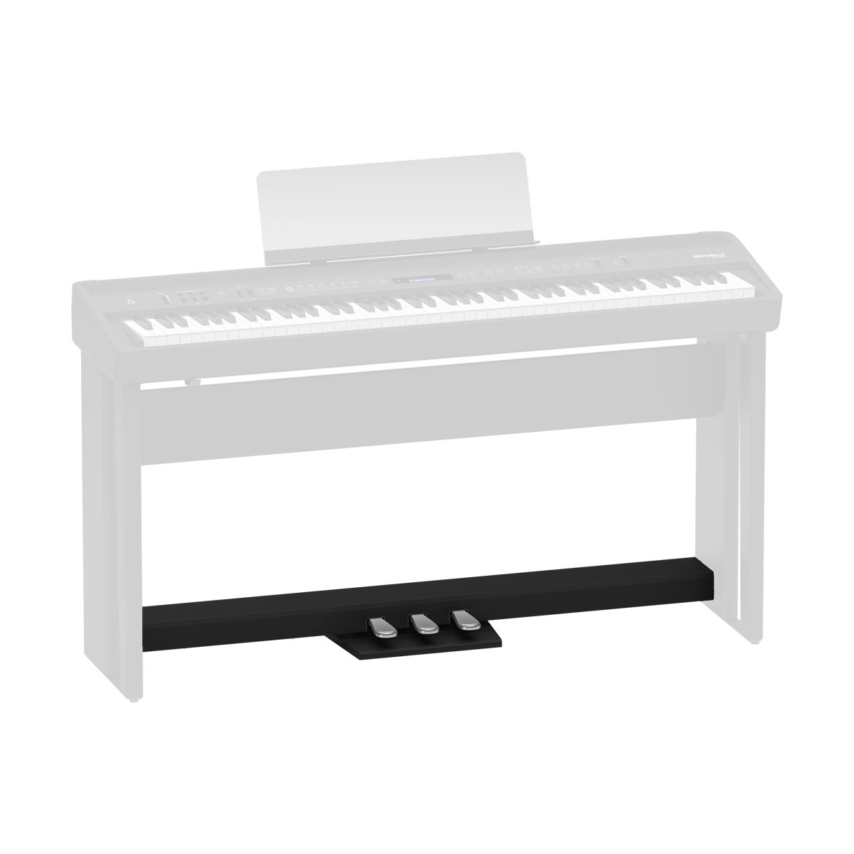 ROLAND - kpd-90 - PÉDALIER PERSONNALISÉ POUR PIANO NUMÉRIQUE FP-90 et FP-60 - Noir