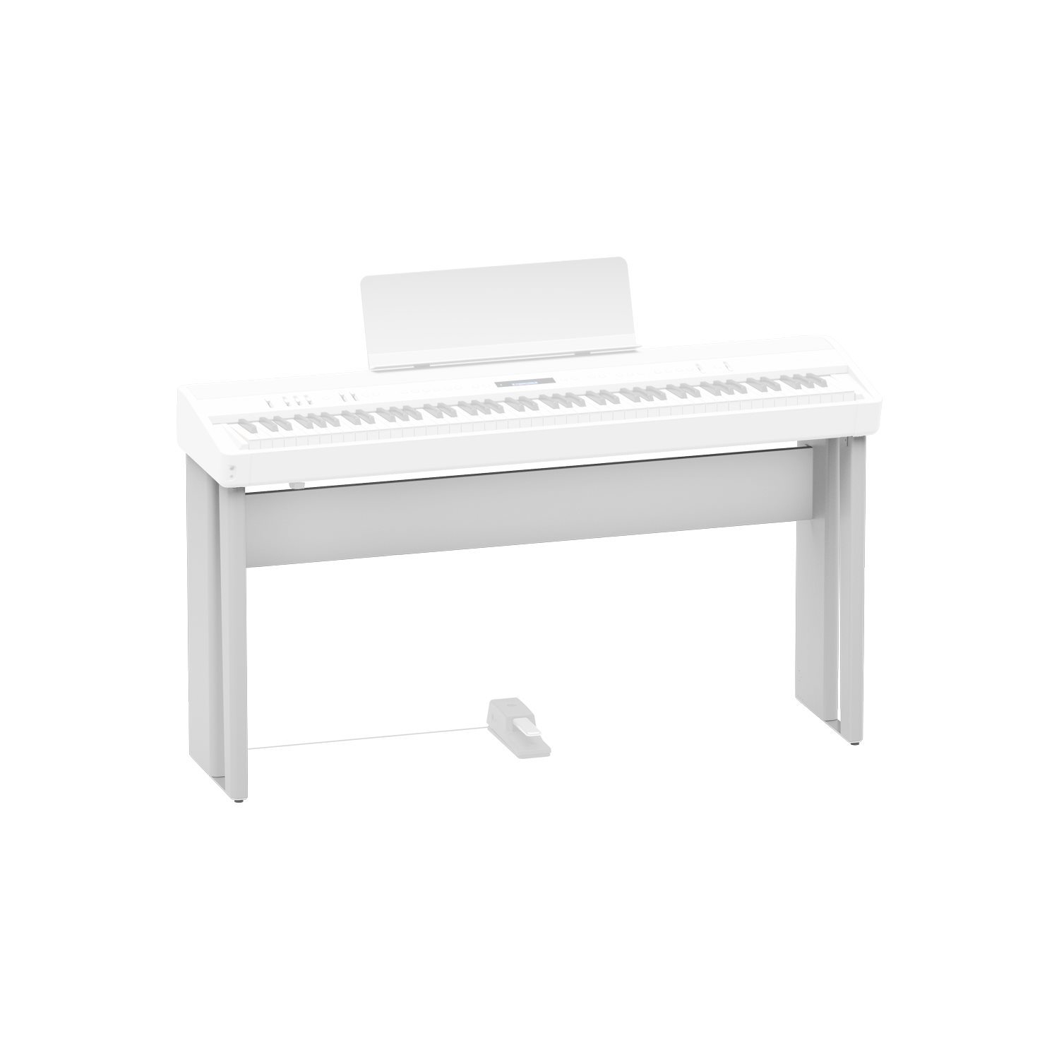 ROLAND - KSC-90-WH - Stand for the FP-90 and FP-90X Digital Piano - White