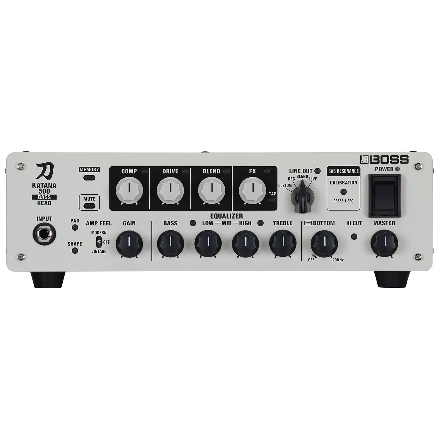 BOSS - KTN500B HD - Tête d'amplificateur de basse 500 watts