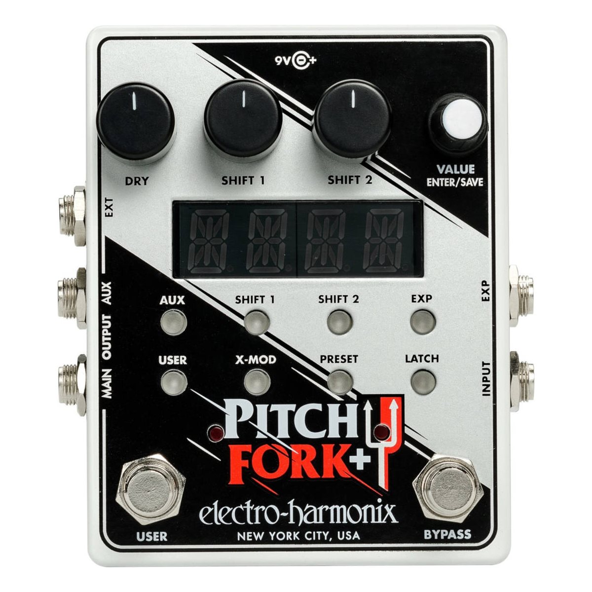 EHX - PITCH FORK+ - POLYPHONIC PITCH SHIFTER Pedal