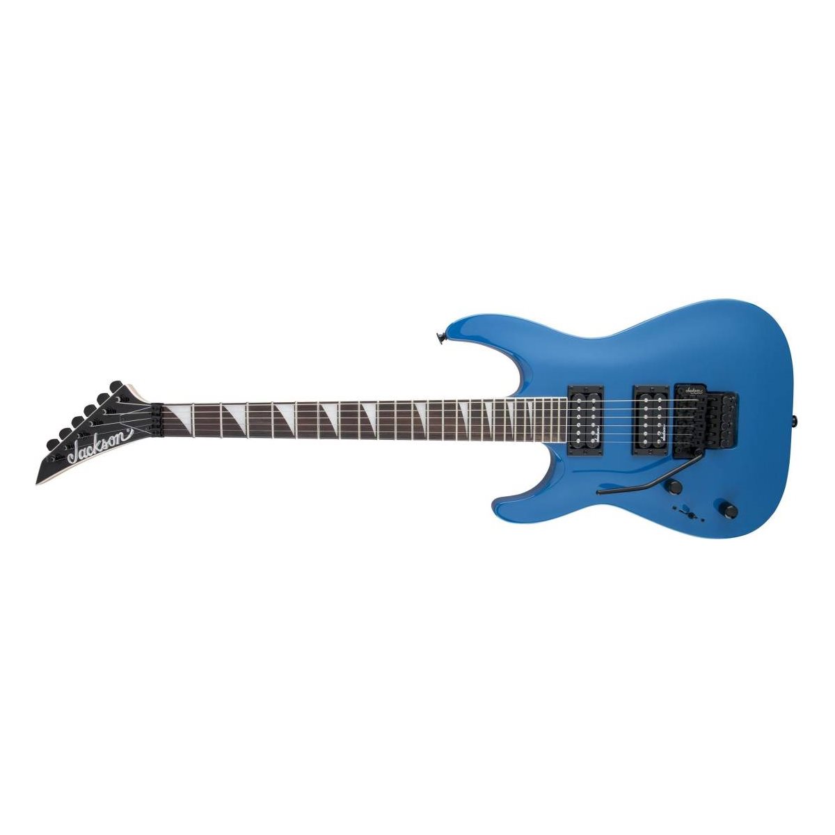 JACKSON - JS32 DINKY - ARCH TOP - LEFT HANDED - BIRGHT BLUE