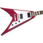 JACKSON - X KVXT KING V - Scott Ian SIGNATURE - Candy Apple Red