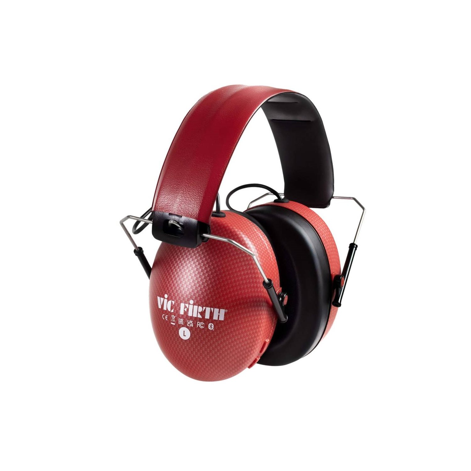 VIC FIRTH - VXHP0012 - Casque d'isolation Bluetooth - Rouge