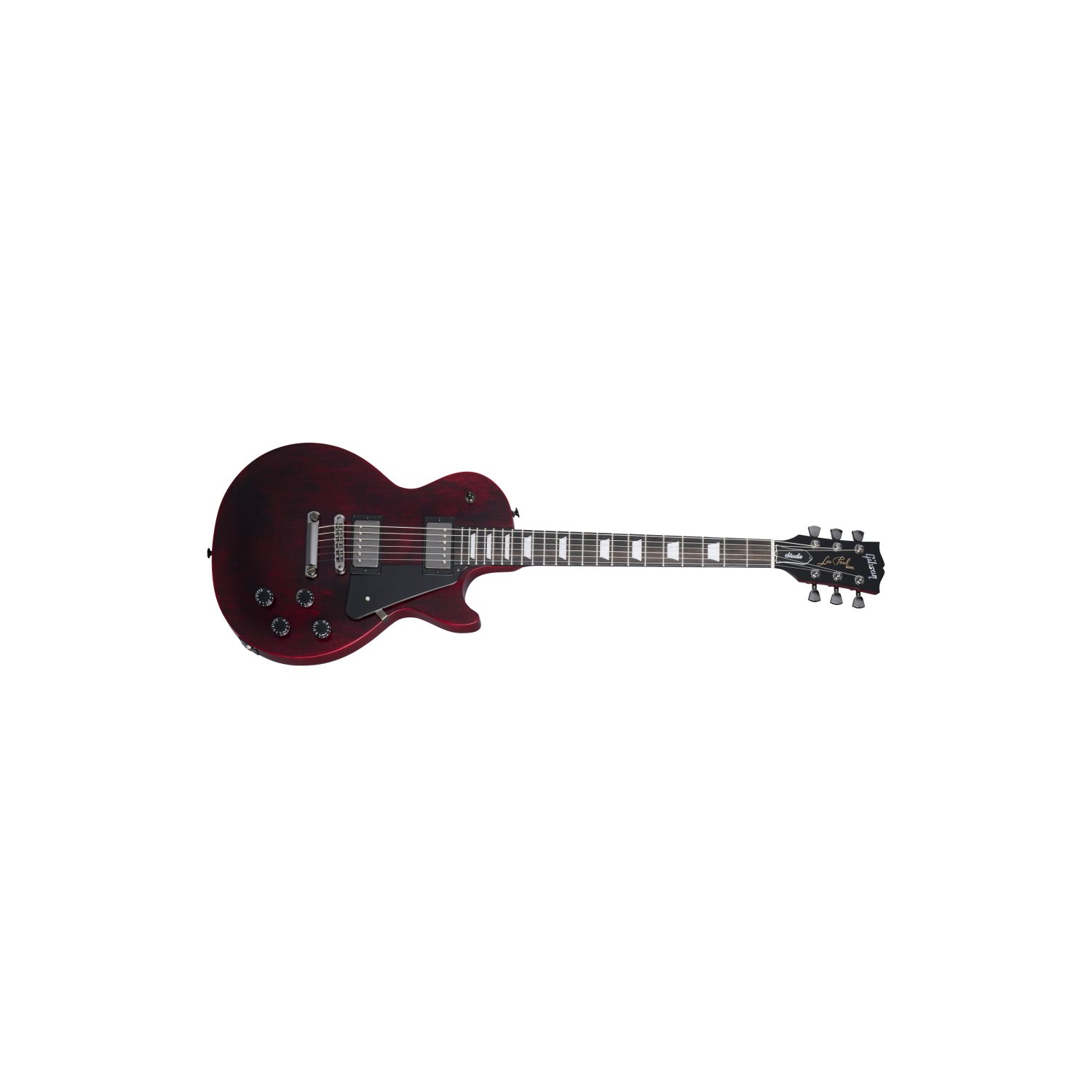 GIBSON - Guitare électrique Les Paul Modern Studio - Vin Rouge Satiné