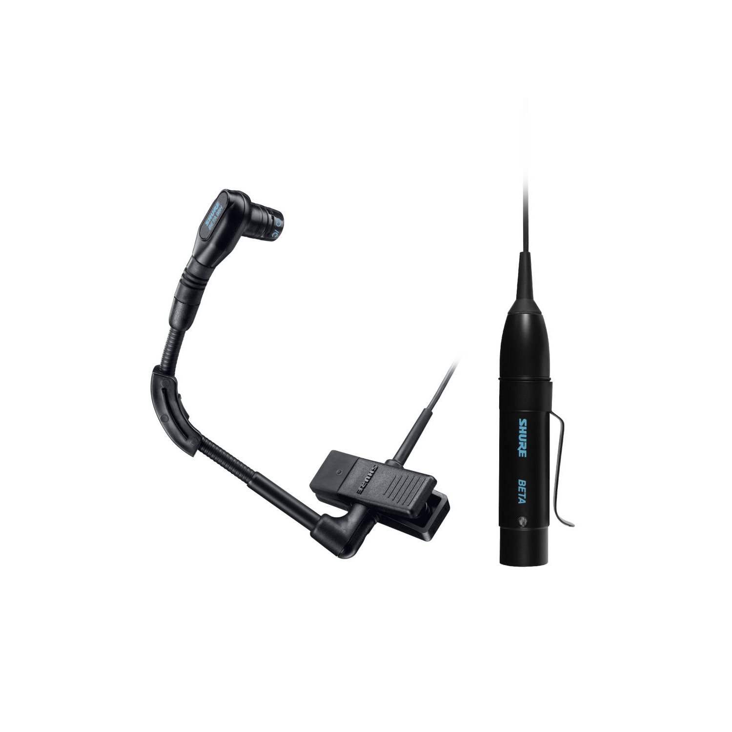 SHURE - BETA98H / C - Microphone à condensateur cardioïde miniature à pince pour instruments