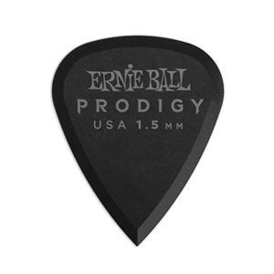 ERNIE BALL - 9199EB - 1.5mm Black Standard Prodigy Picks - 6 Pack