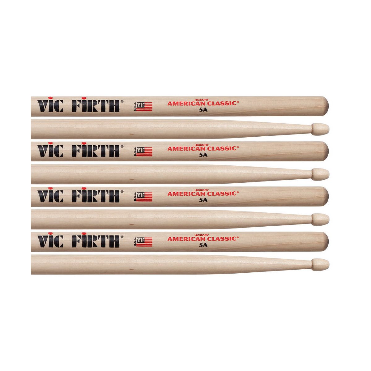 VIC FIRTH - AMERICAN CLASSIC® 5A - 4 pack