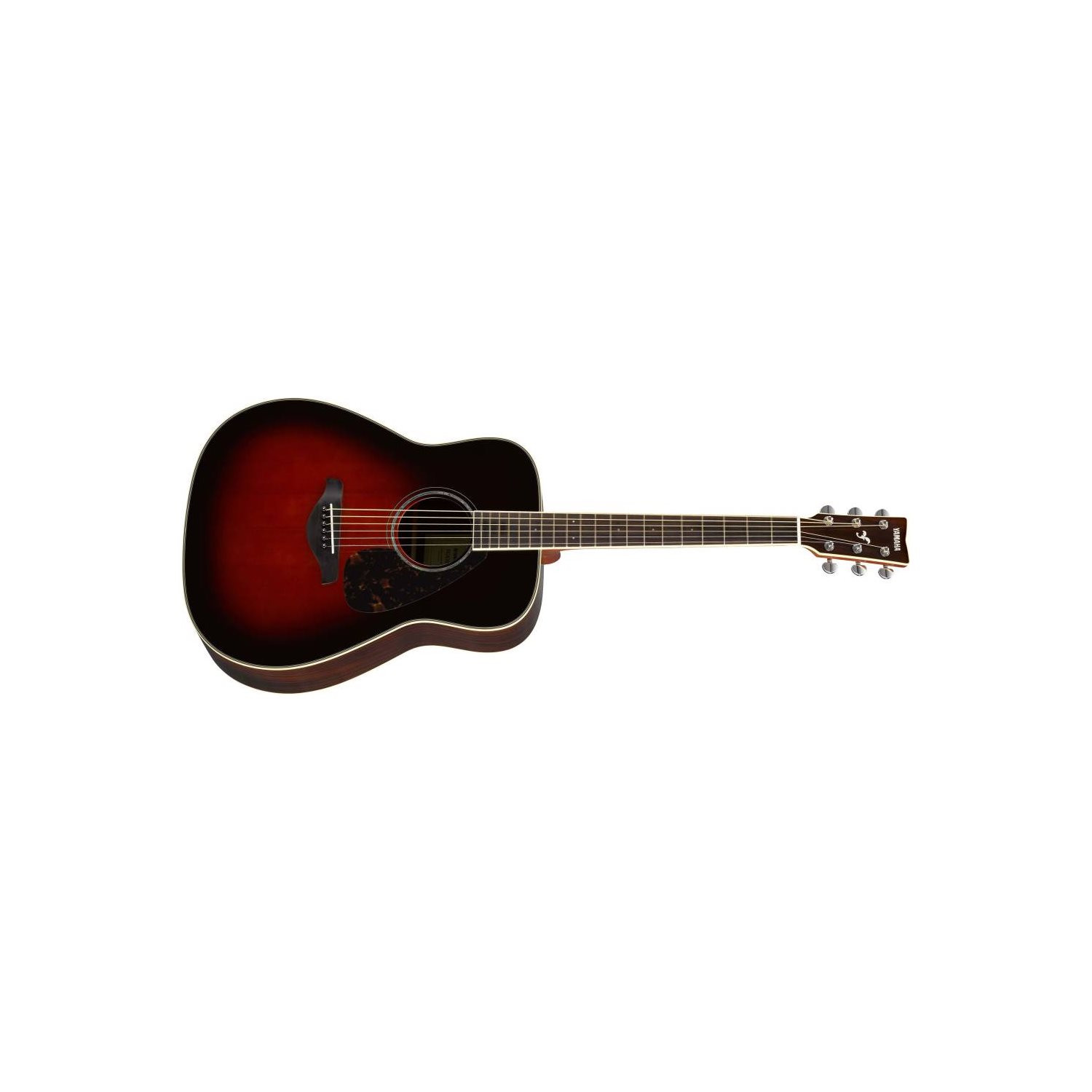 YAMAHA - FG830 Acoustic Steel Guitar - Tobacco Brown Sunburst