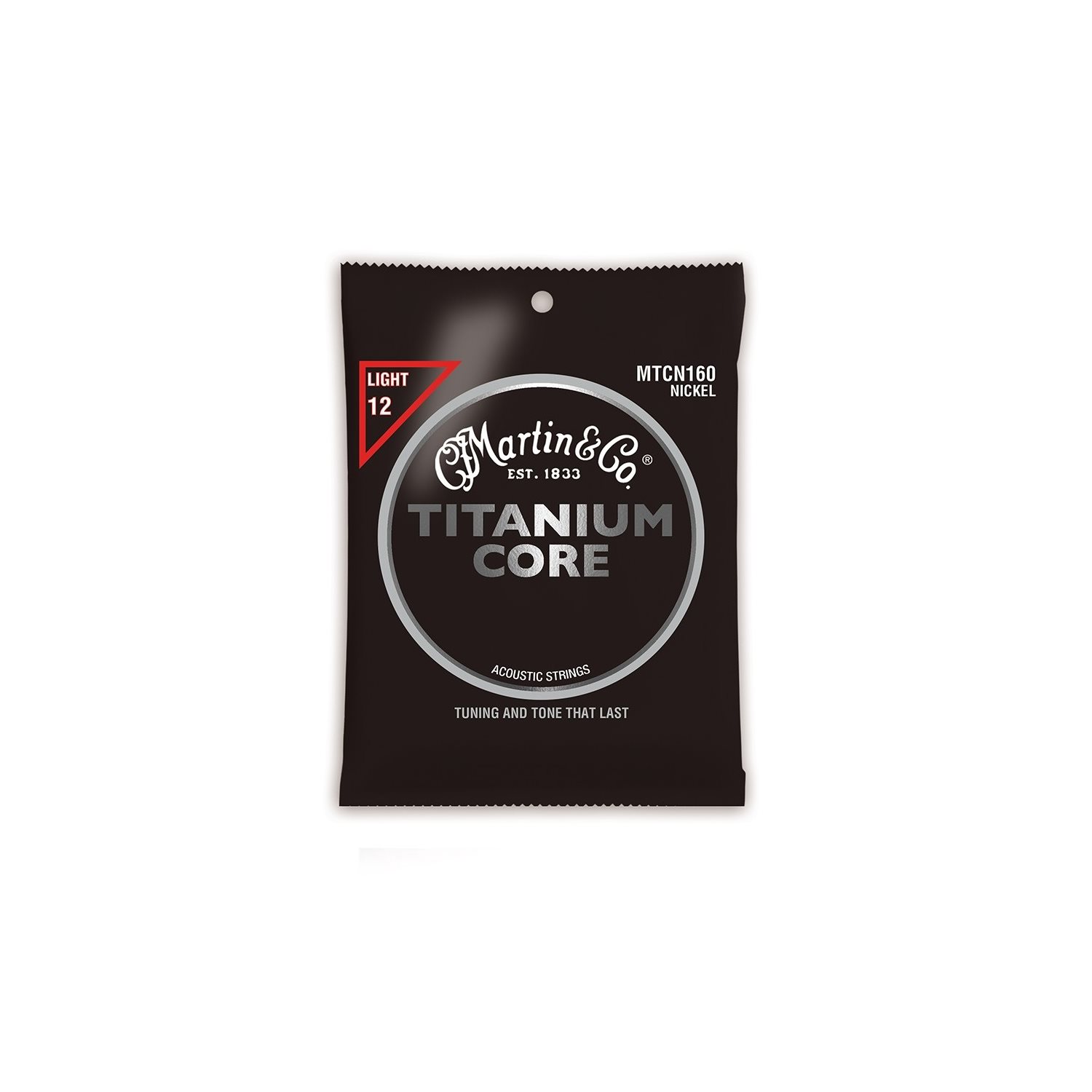 MARTIN - MTCN160 - Titanium Core Acoustic Strings - Light