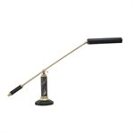 HOUSE OF TROY - PLED192-627 - Counter Balance Polished Brass and Black Marble LED Piano / Desk Lamp
