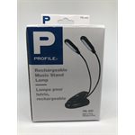 PROFILE - PML-6002 lumière LED double rechargeable 