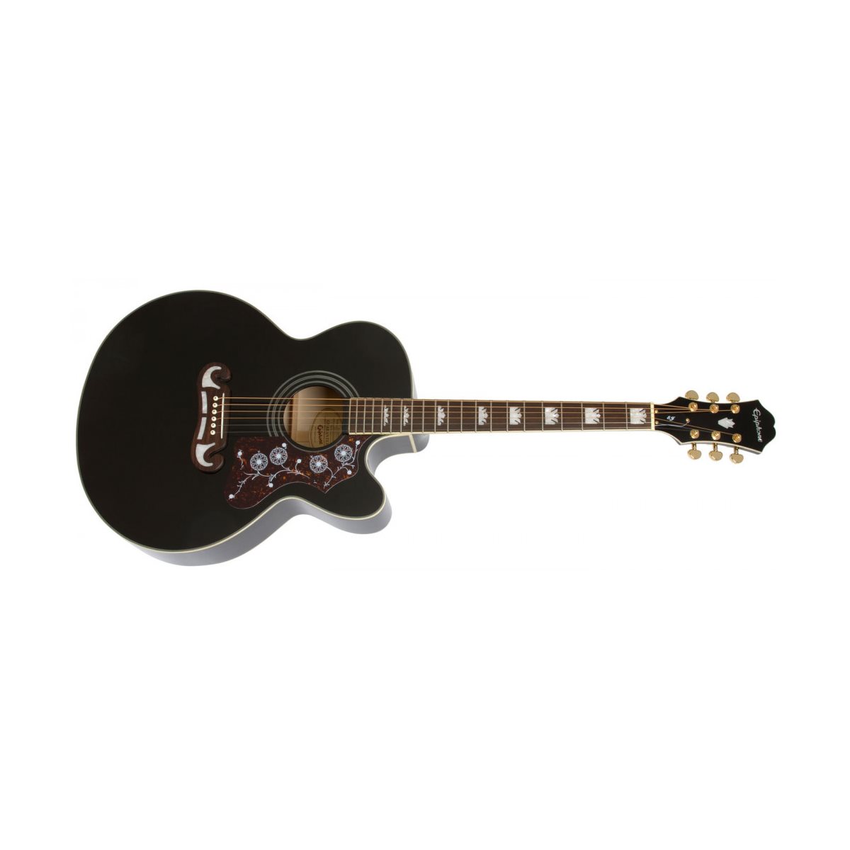 EPIPHONE - EJ-200SCE Super Jumbo - Ebony