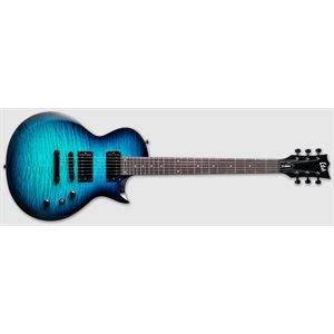 ESP LTD - EC200DXBLB - Guitare électrique avec simple cutaway série EC-200DX - Burst Blue