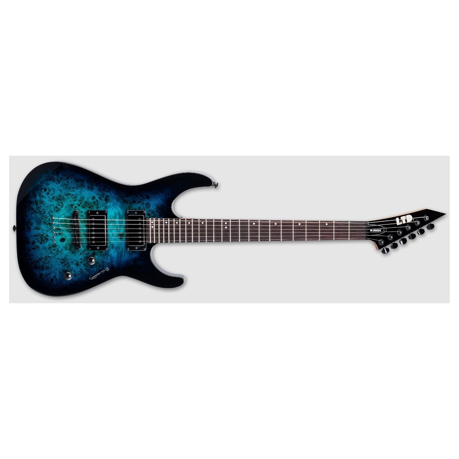 ESP LTD - M200DXNTBLB - Guitare électrique - Blue Burst